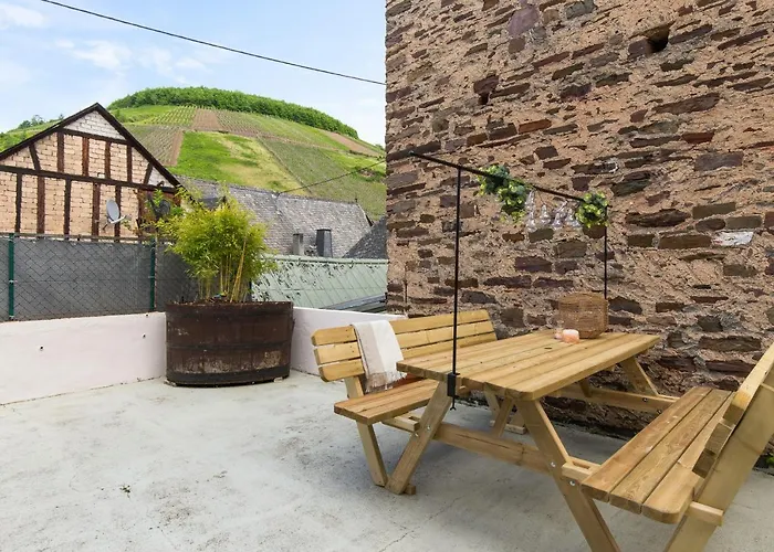 Lejlighed Haus Blaue Traube Mit Moselblick Ediger-Eller