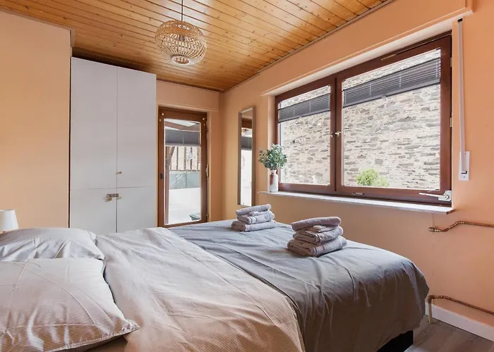 Haus Blaue Traube Mit Moselblick Lejlighed *